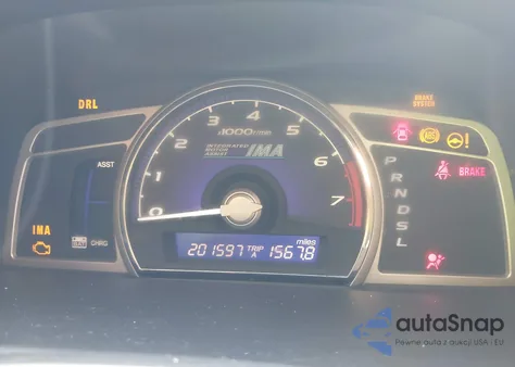 2006 Honda Civic Hybrid z USA, uszkodzony, nr VIN JHMFA36286S017500